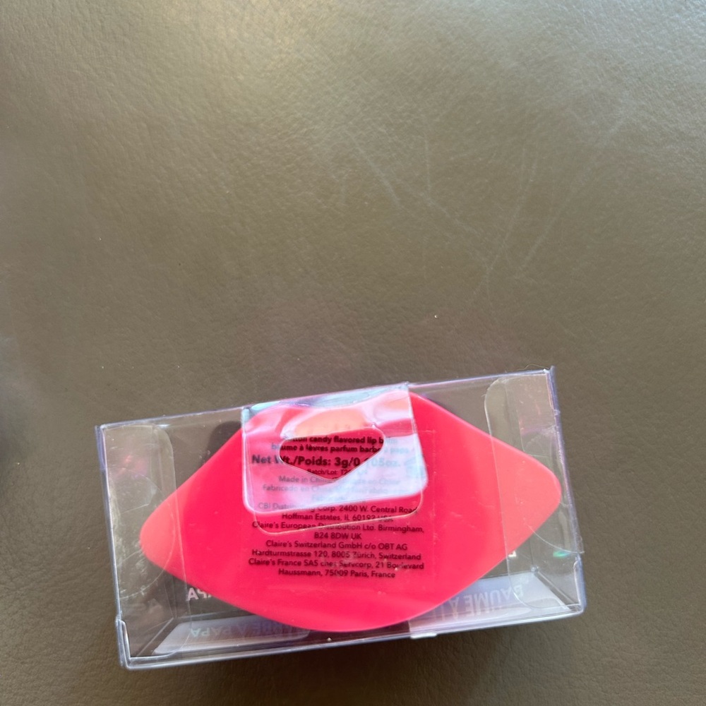 Claire's Pink Cotton Candy Lip Balm Set of 3 - Picture 6 of 11